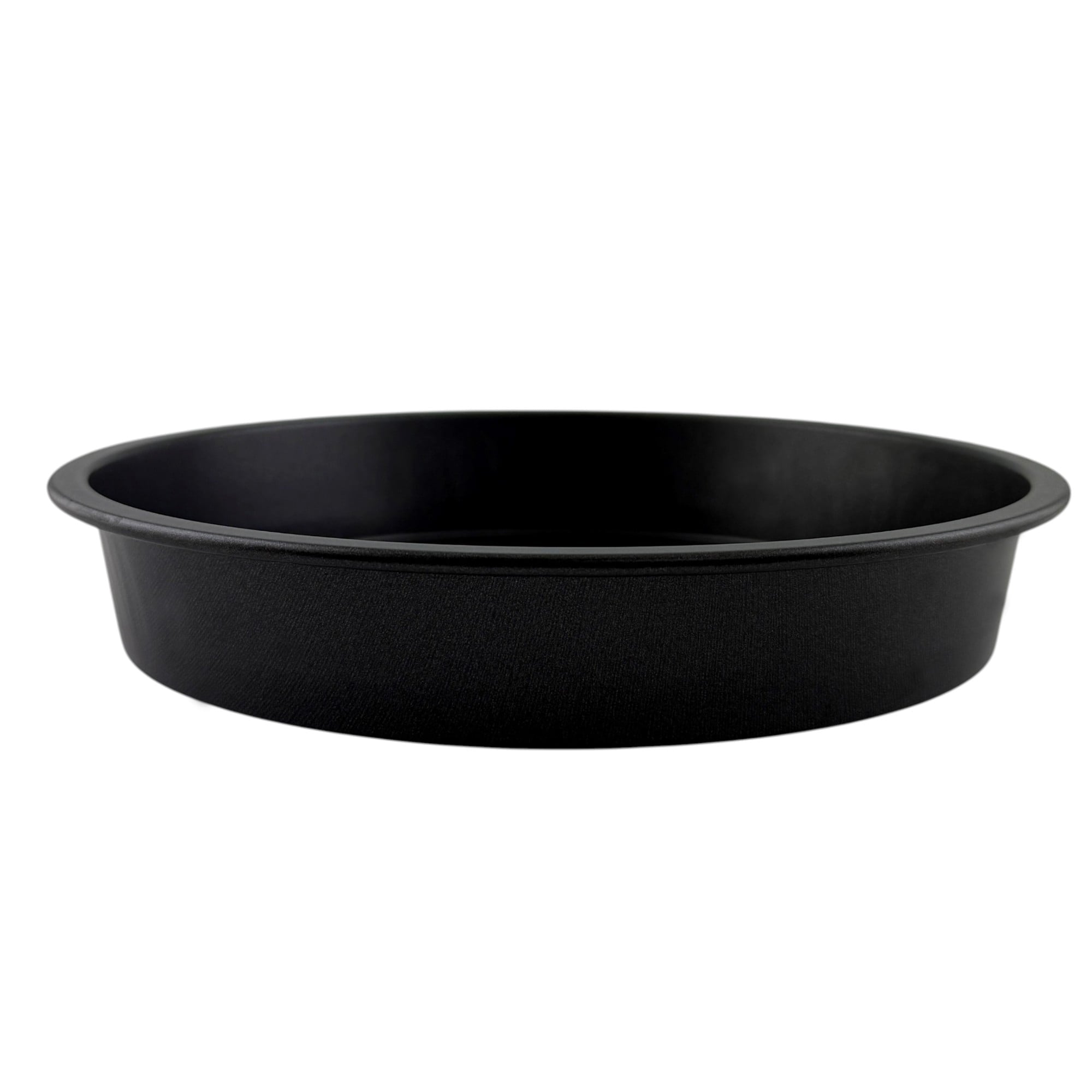 Innovative 9" x 9" Round Nonstick Steel Cake Pan, Dark Gray - Innovative Kitchen Helper for Modern Cooking Detail