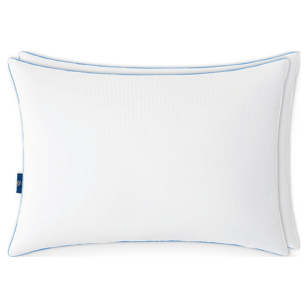 Hotel Collection Cool Nites Bed Pillow, Standard/Queen, 2 Pack - Decorative Throw Pillow Cushion for Sofa & Bed Detail