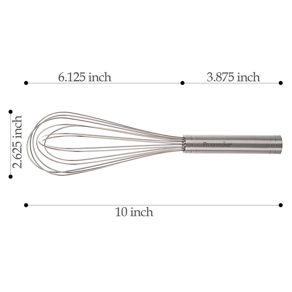 Premium Kitchen 10" Stainless Steel Balloon Whisk - Multi-Functional Manual Food Chopper & Slicer Detail