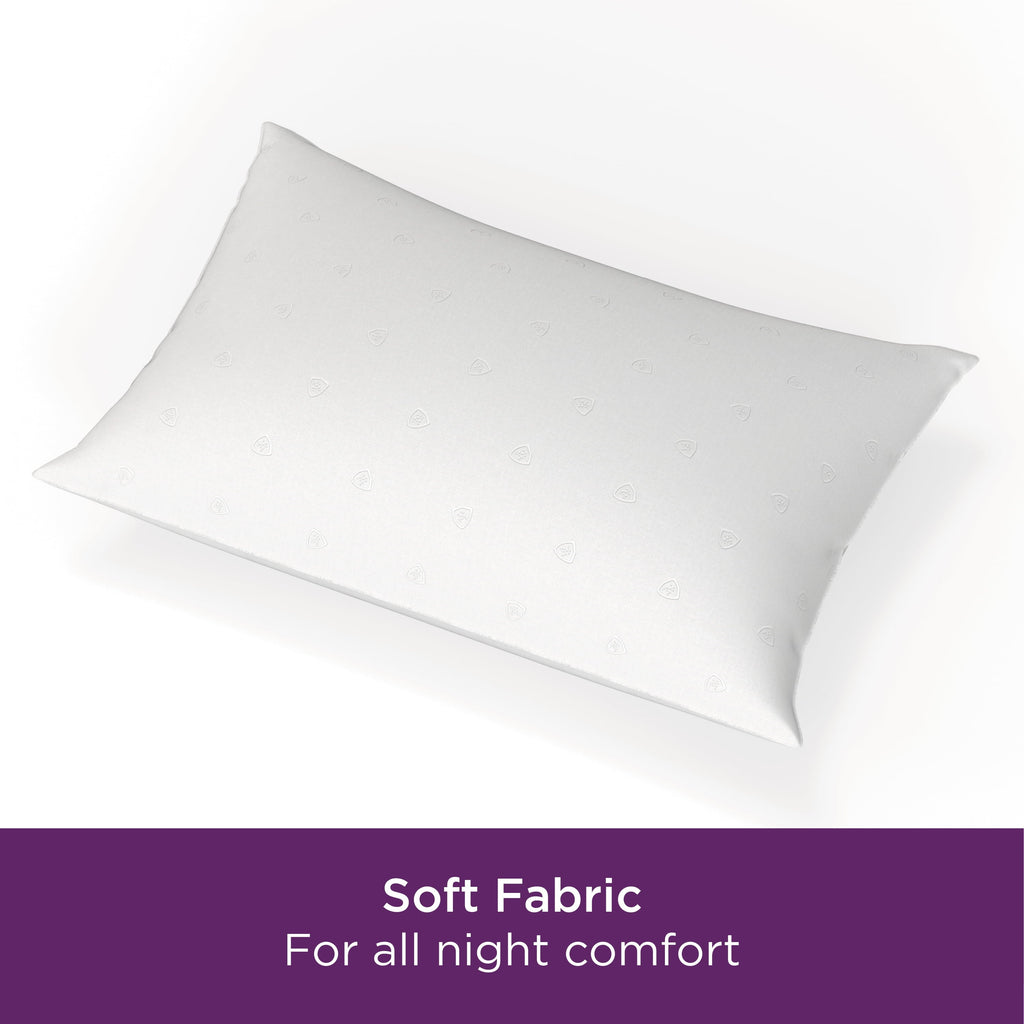 Hotel Collection Bed Pillows, Standard/Queen (2 Count) - Hotel Quality Plush Sleeping Pillows Detail