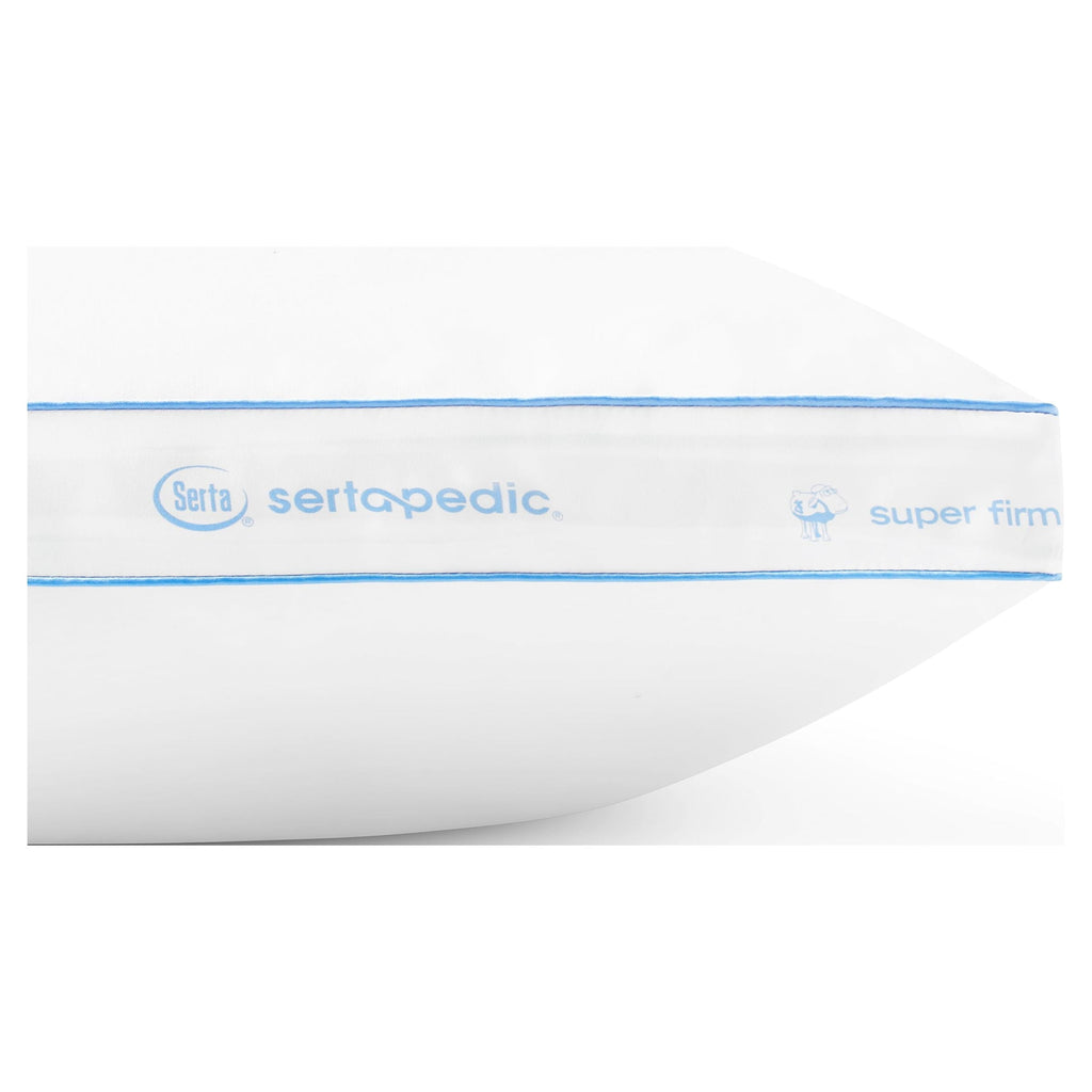 Ergonomic Memory Foam pedic Extra Firm Bed Pillow, King, 2 Pack, Hypoallergenic - Hotel Quality Plush Sleeping Pillows Detail