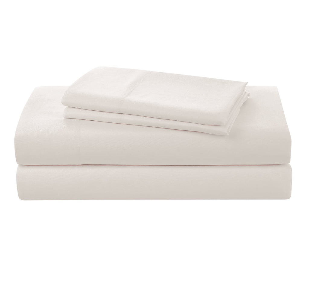 Fluffy Down Alternative 7 Piece Beige Bed in a Bag Comforter Set with Sheets, Twin-XL - Luxurious Quilted Duvet Cover Set Detail