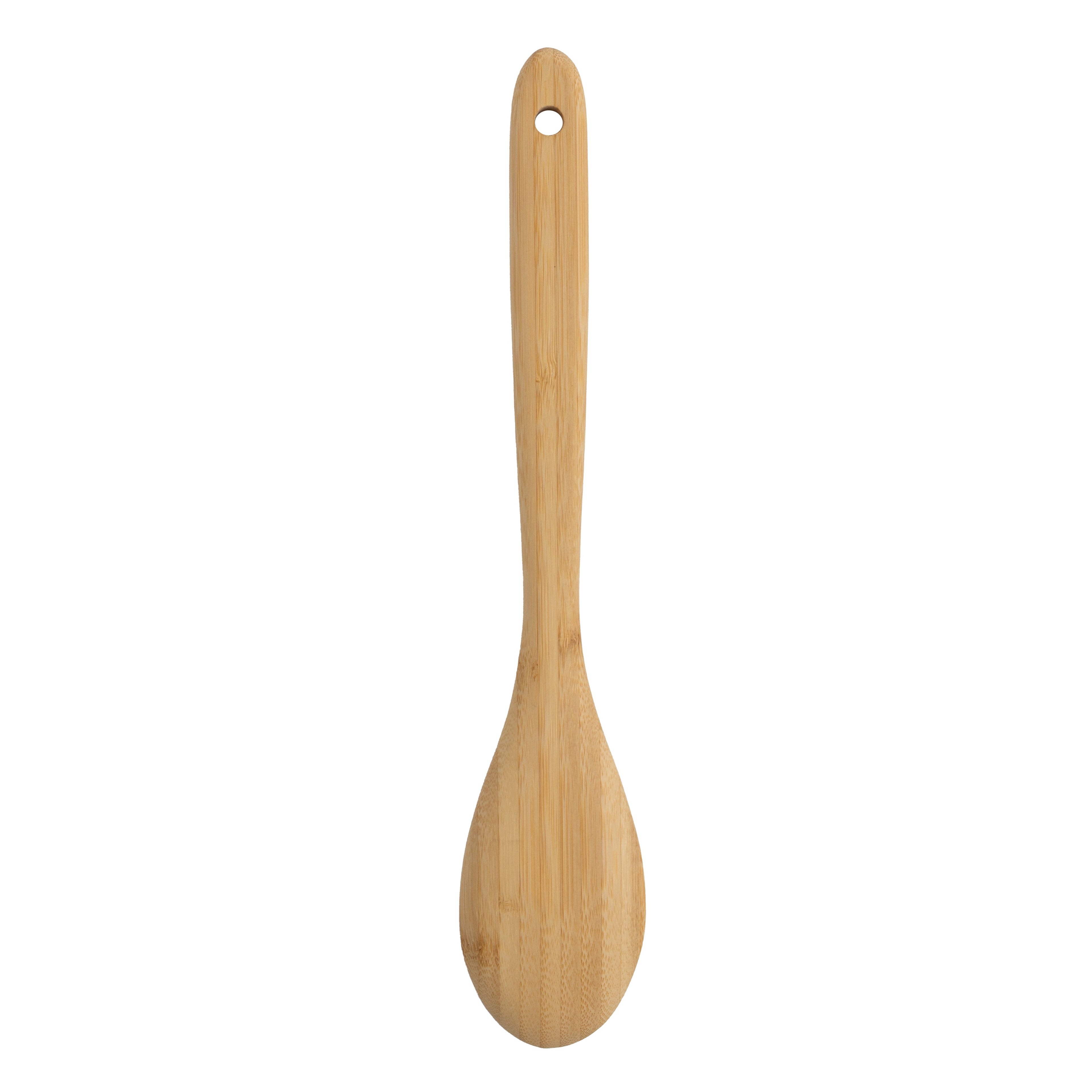 High-Precision Bamboo Cooking Spoon Natural Bamboo Crafted, 13" L, Kitchen Prep - Heavy Duty Stainless Steel Kitchen Shears Detail