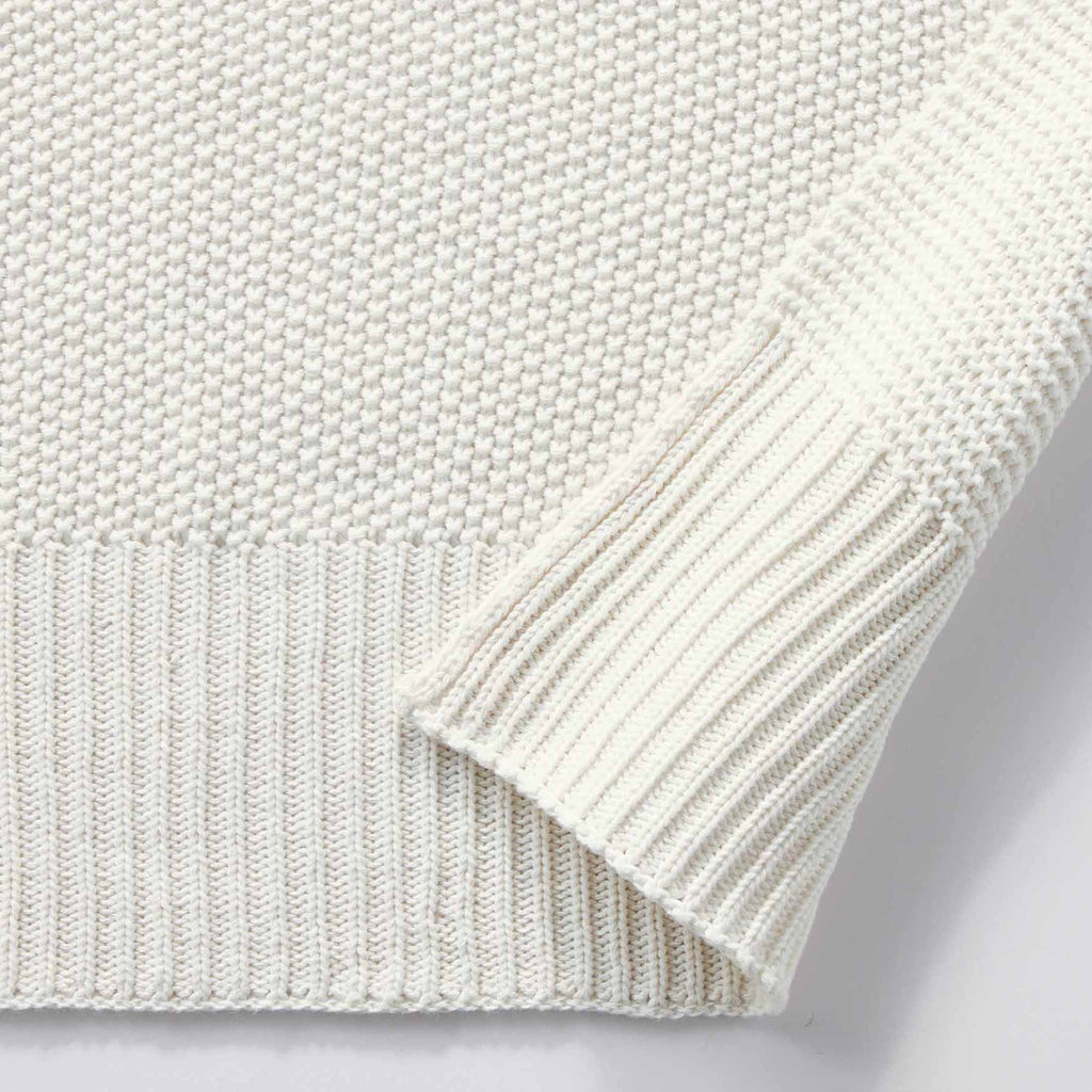 Super Soft Flannel Chunky Knit Papyrus Throw, Cotton-Blend, 50"x60", 2.3 lb, All Ages - Super Soft Reversible Sherpa Flannel Blanket Detail