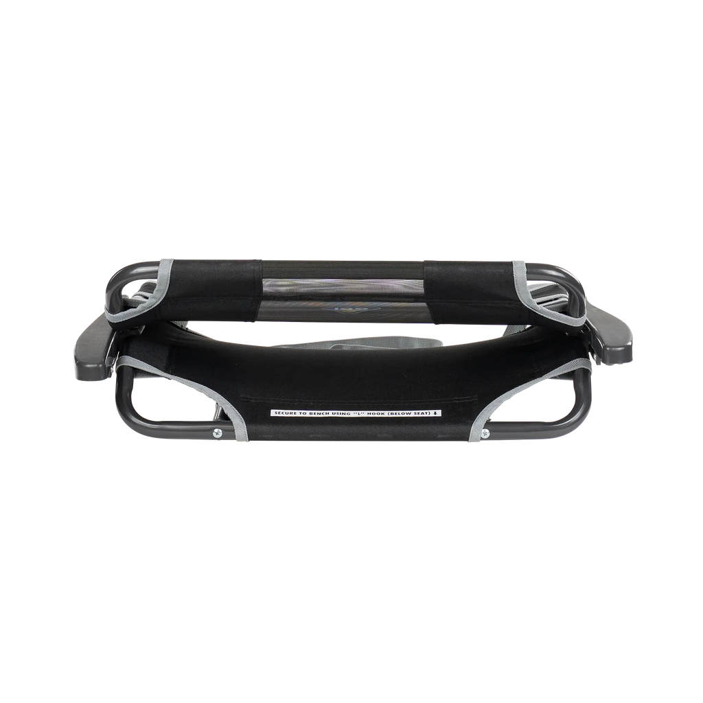 Bleacher-Friendly Big Comfort Stadium Chair with Armrests - Choice 465 - Ergonomic Portable Stadium Seat for Sports Events Detail