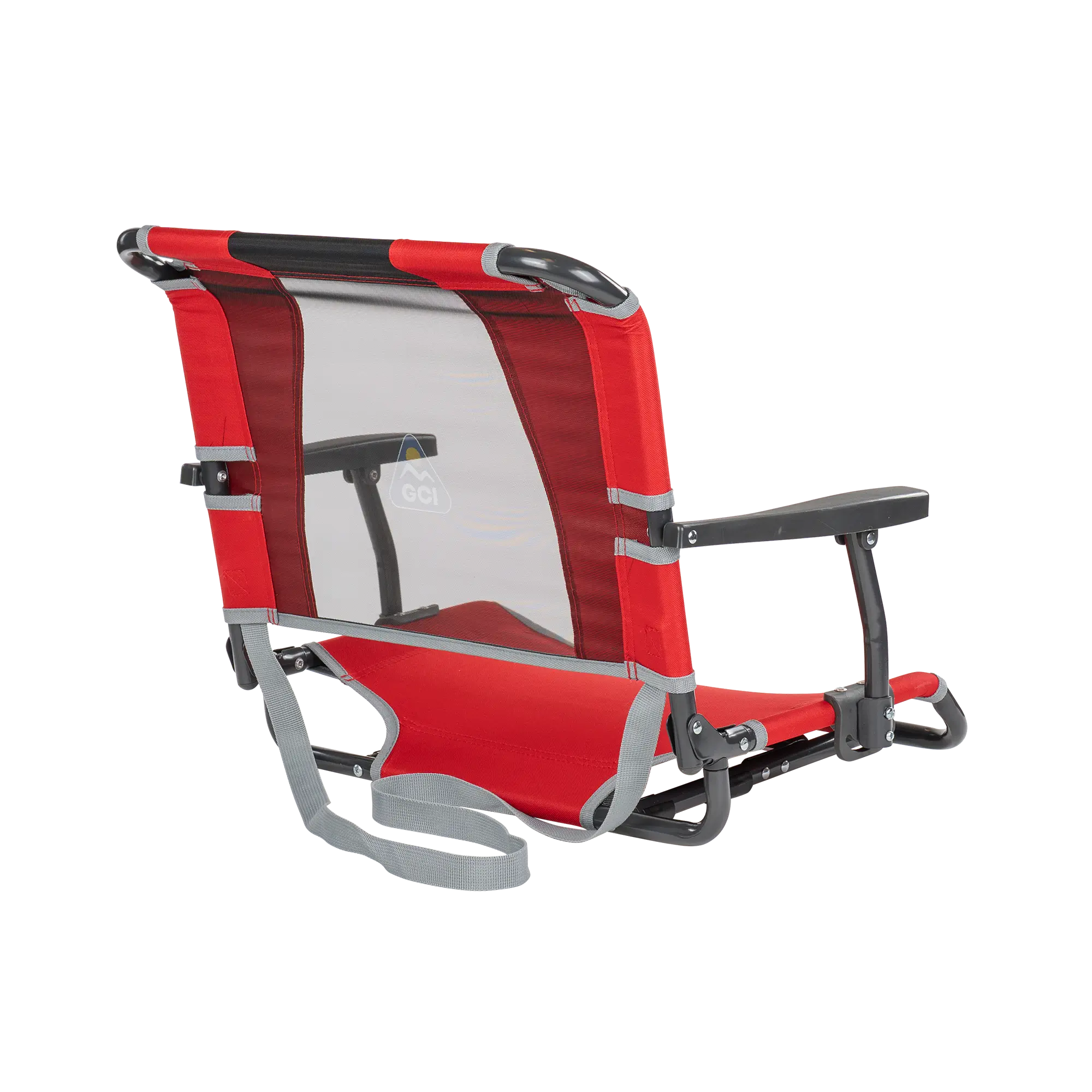 Bleacher-Friendly Big Comfort Stadium Chair with Armrests - Choice 465 - Ergonomic Portable Stadium Seat for Sports Events Detail