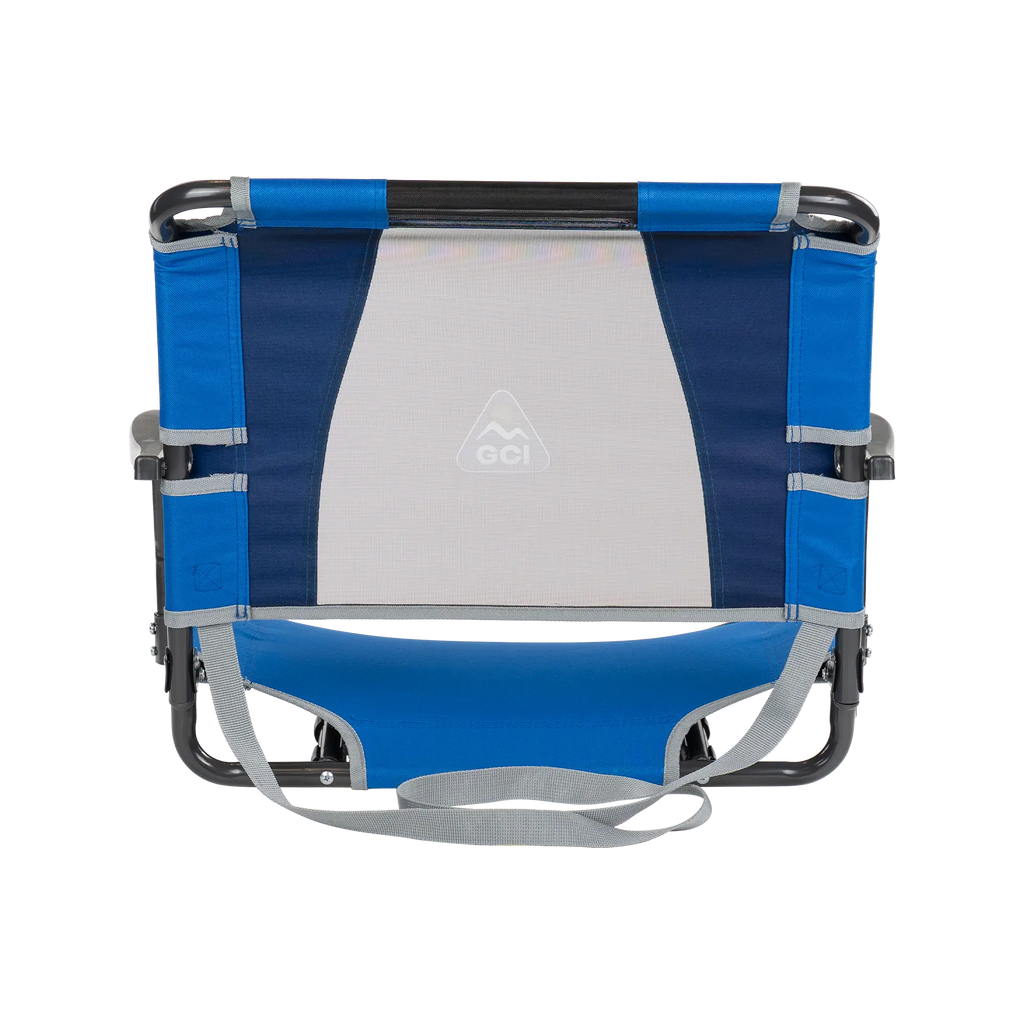 Bleacher-Friendly Big Comfort Stadium Chair with Armrests - Choice 465 - Ergonomic Portable Stadium Seat for Sports Events Detail