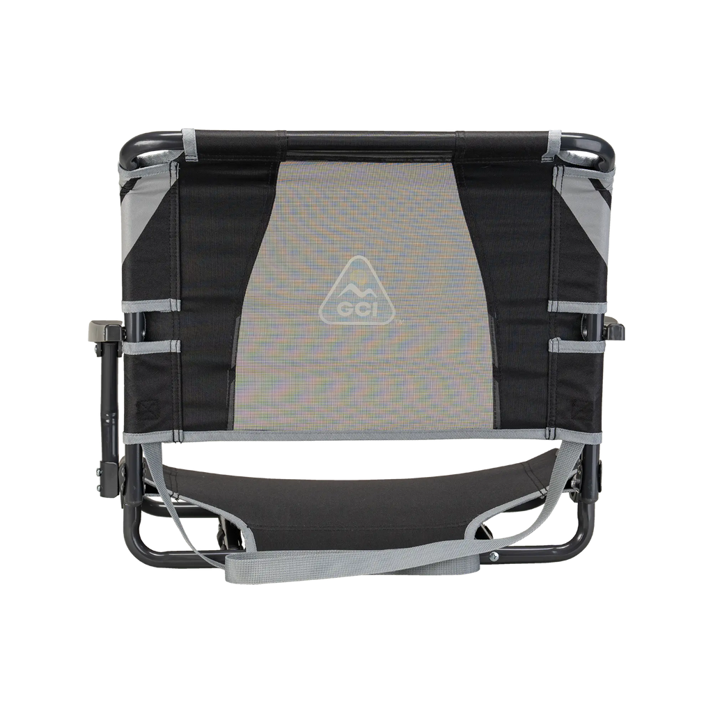 Bleacher-Friendly Big Comfort Stadium Chair with Armrests - Choice 465 - Ergonomic Portable Stadium Seat for Sports Events Detail