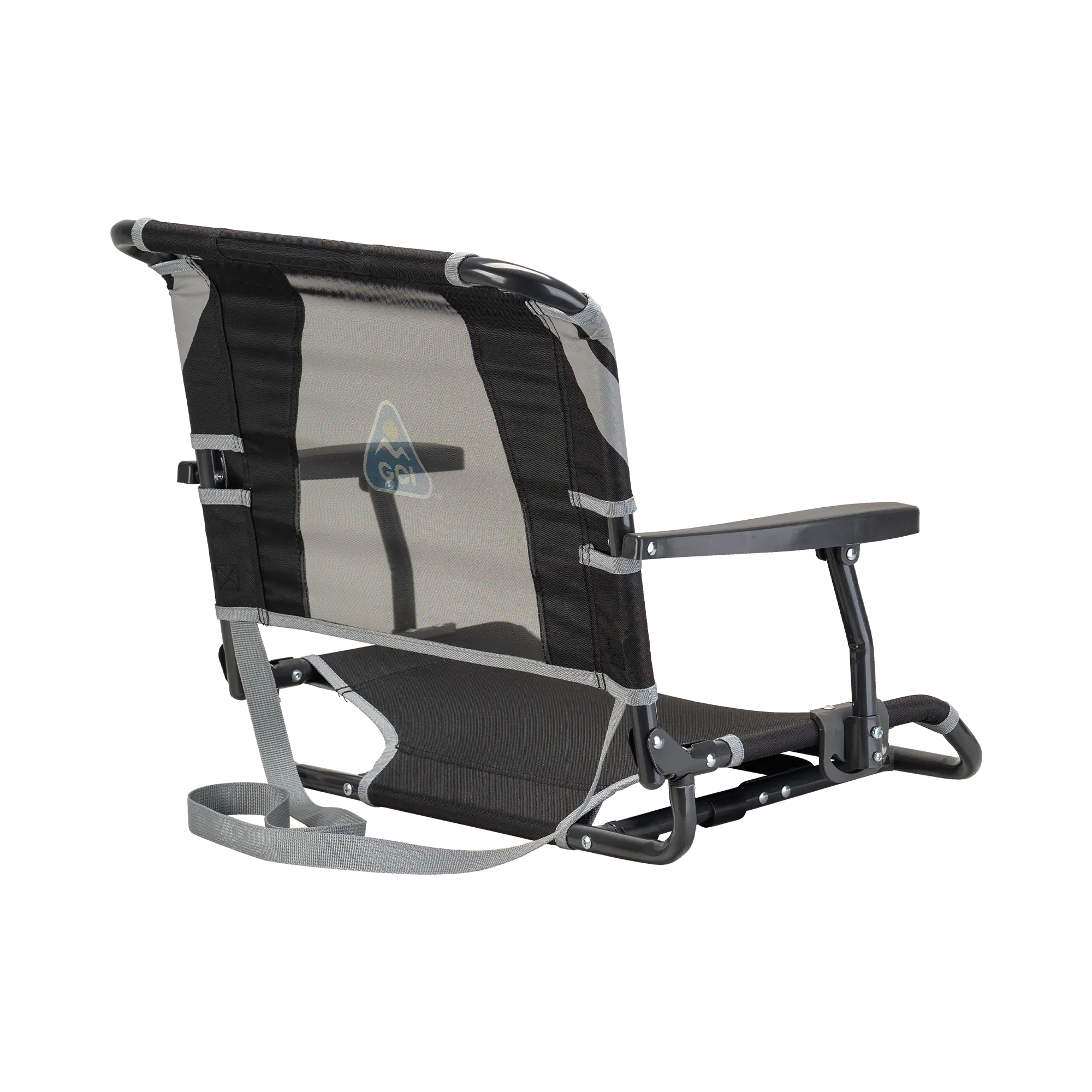 Bleacher-Friendly Big Comfort Stadium Chair with Armrests - Choice 465 - Ergonomic Portable Stadium Seat for Sports Events Detail