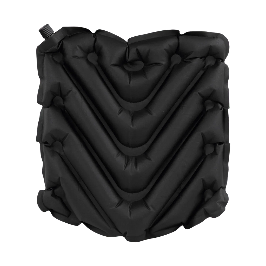 Ultra-Lightweight College V Seat Inflatable Stadium Cushion - Iowa Hawkeyes - Choice 157 - Bleacher-Friendly Stadium Chair with Back Support Detail