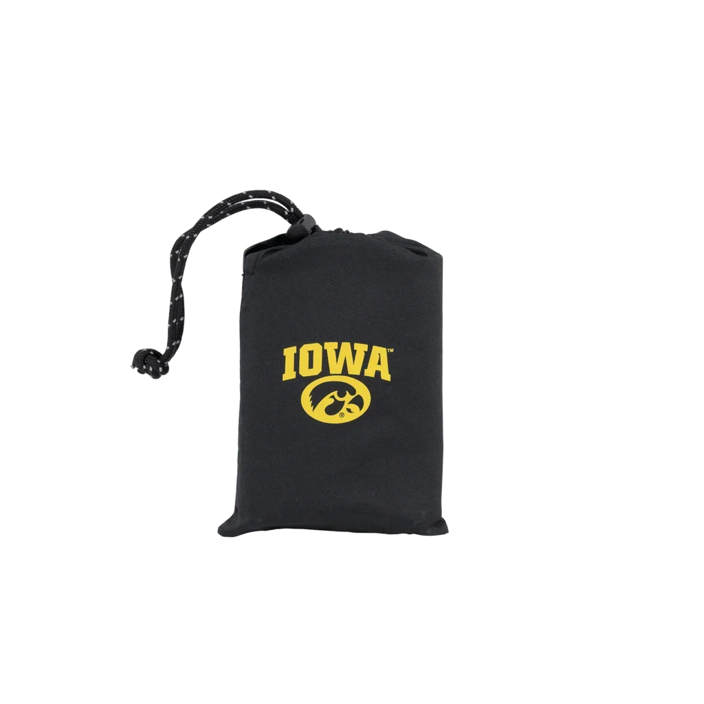 Ultra-Lightweight College V Seat Inflatable Stadium Cushion - Iowa Hawkeyes - Choice 157 - Bleacher-Friendly Stadium Chair with Back Support Detail