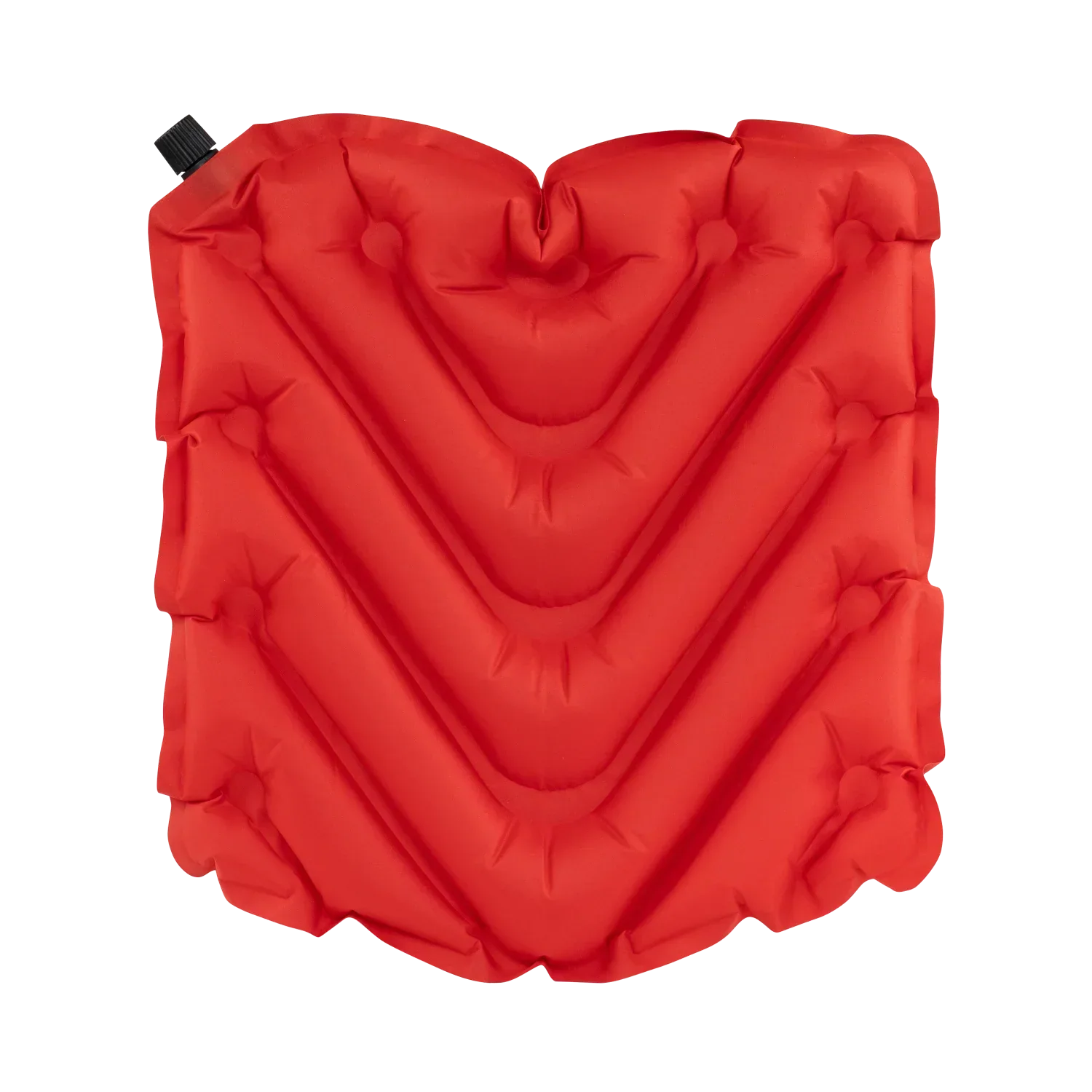 Secure-Hook College V Seat Inflatable Stadium Cushion - Ohio State Buckeyes - Choice 778 - Lightweight Folding Bleacher Chair with Cushioning Detail