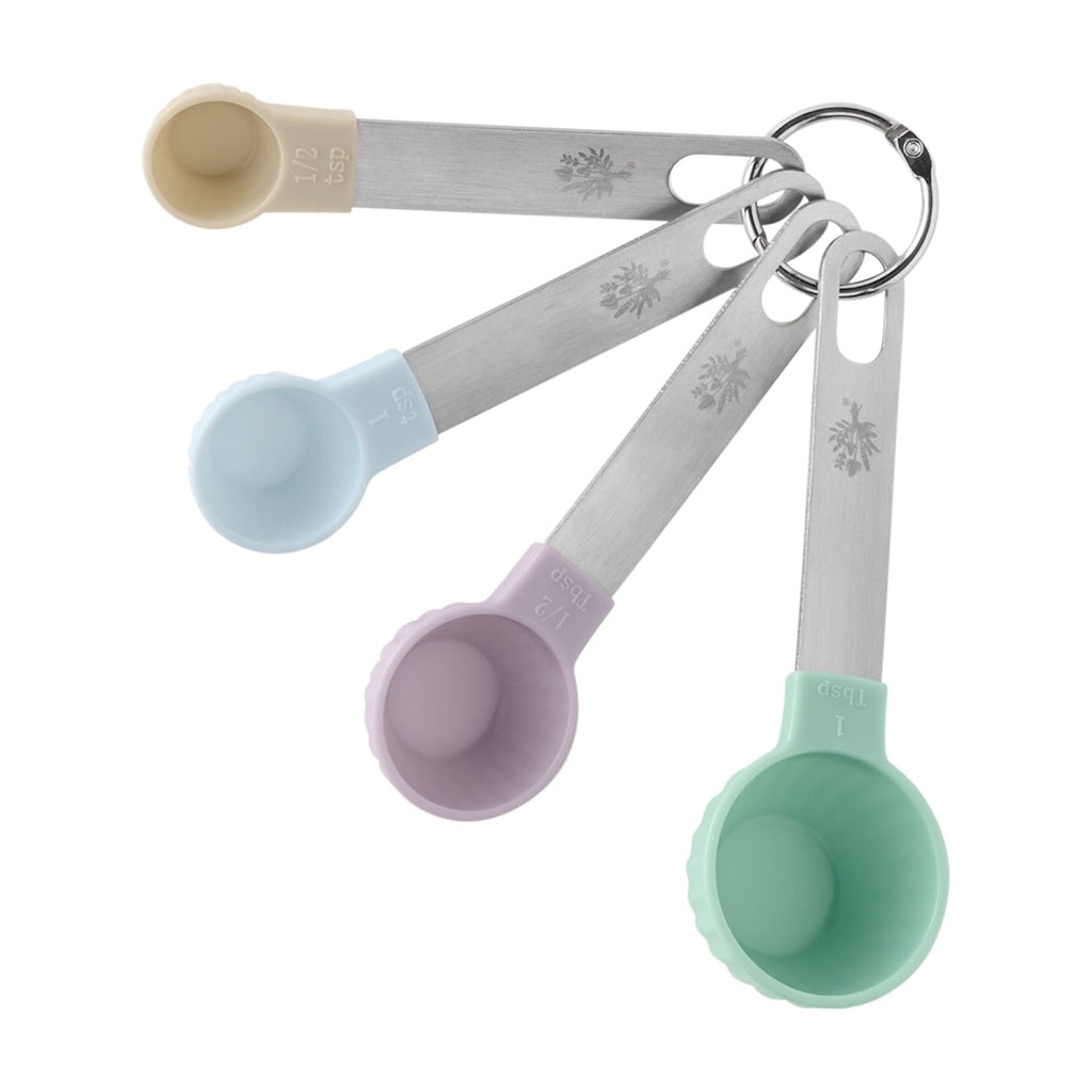 Premium Kitchen 8-Piece Plastic Measuring Cup and Spoon Set, Multicolor - Innovative Kitchen Helper for Modern Cooking Detail
