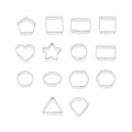 Time-Saving Metal Shaped Cookie Cutters Set, 14 Pieces - Premium Stainless Steel Garlic Presser & Peeler - Default Title