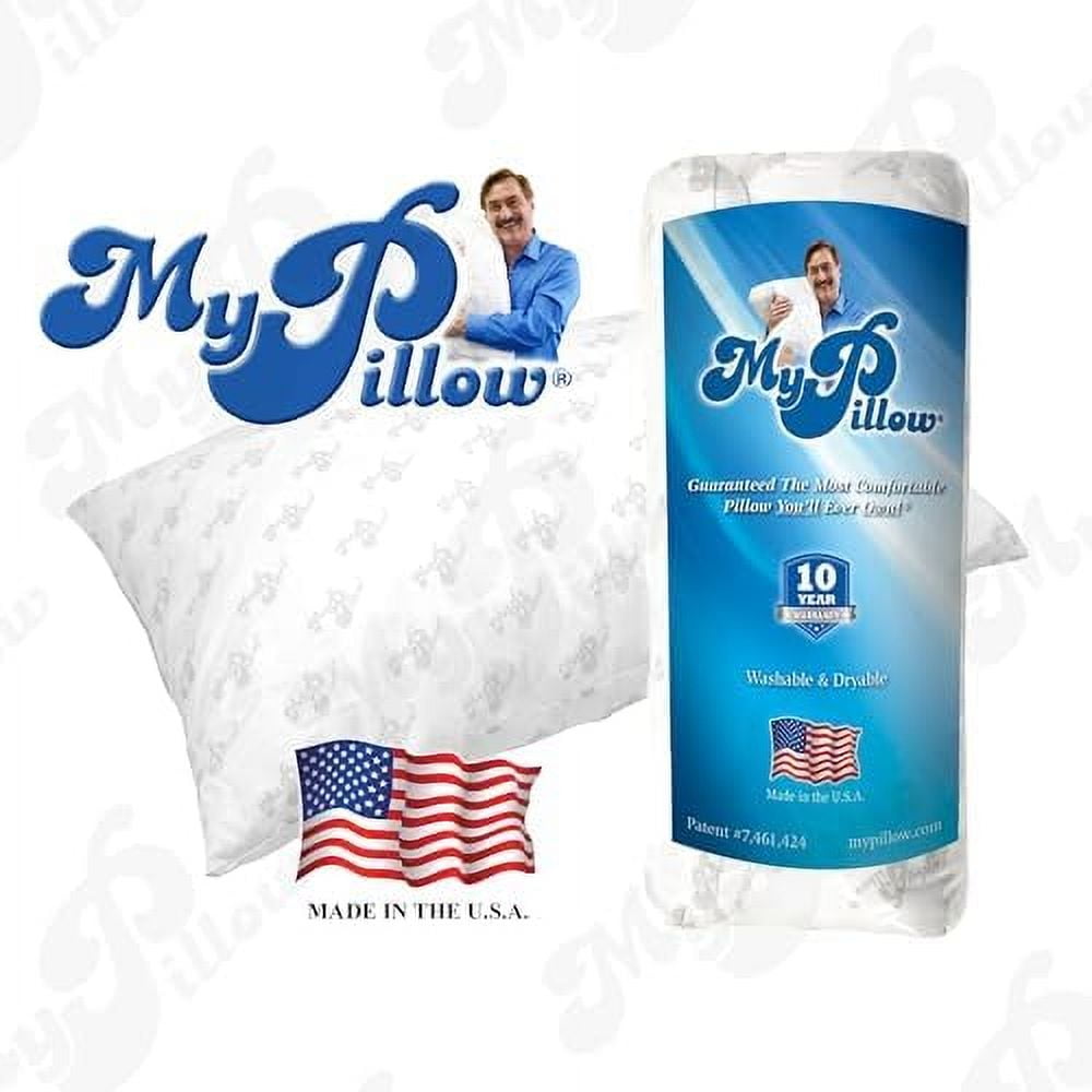 Ergonomic Memory Foam Bedding Bed Pillows for Sleeping Standard Size, Set of 2, Back, Stomach or Side Sleepers - Classic Pillow (Standard, ... - Hotel Quality Plush Sleeping Pillows Detail