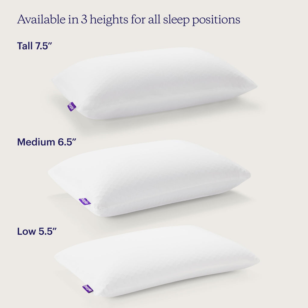 Ergonomic Memory Foam Harmony Pillow Standard, Tall - 360º Grid Hex Technology, Hypoallergenic - Decorative Throw Pillow Cushion for Sofa & Bed Detail