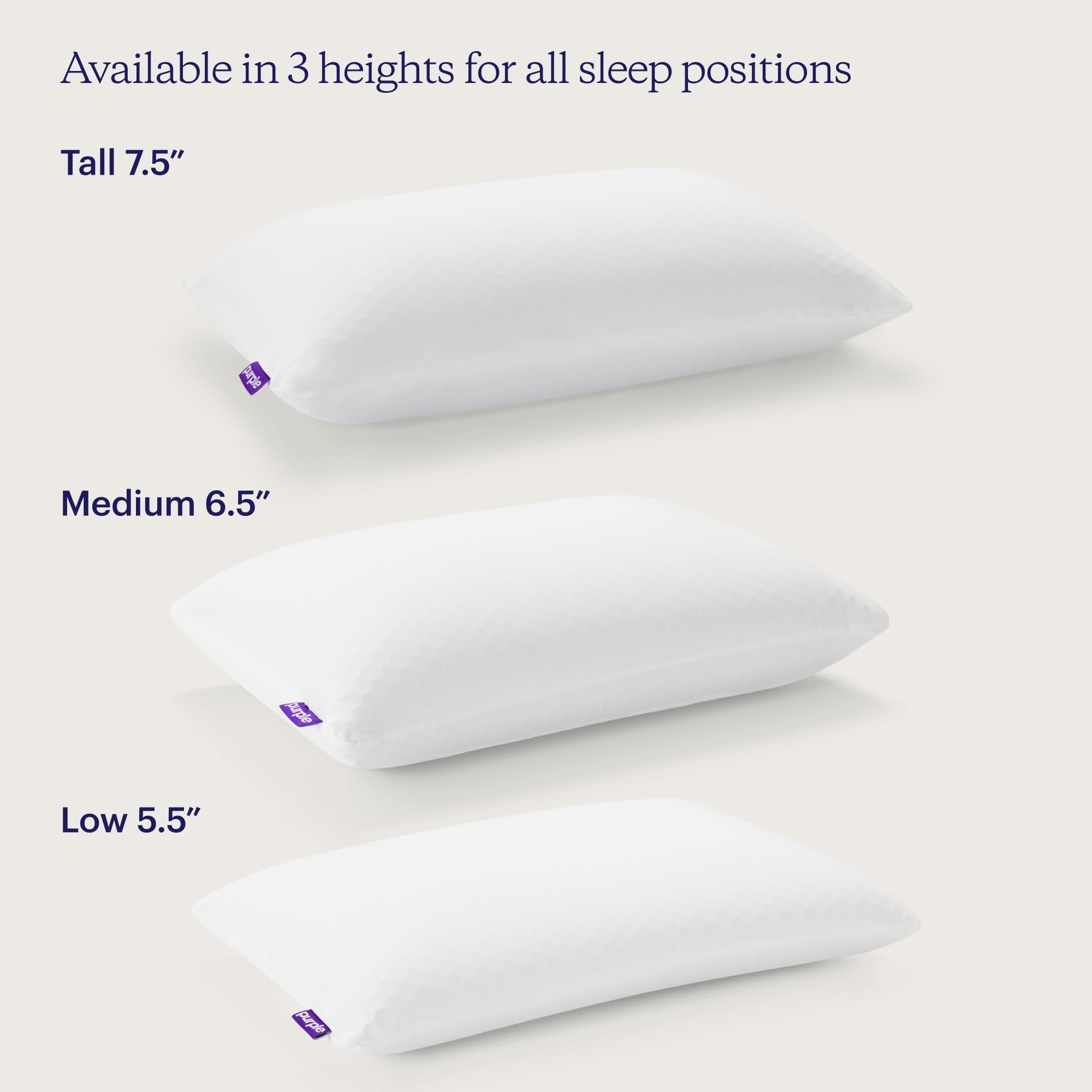 Ergonomic Memory Foam Harmony Medium Standard Bed Pillow - Hypoallergenic - Decorative Throw Pillow Cushion for Sofa & Bed Detail