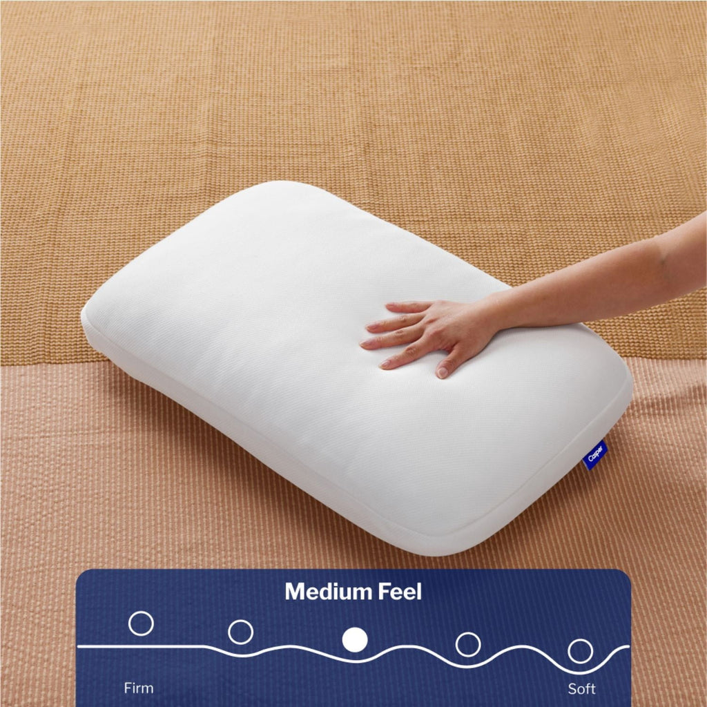 Ergonomic Memory Foam Essential Cooling Hybrid Pillow, Standard - Decorative Throw Pillow Cushion for Sofa & Bed Detail