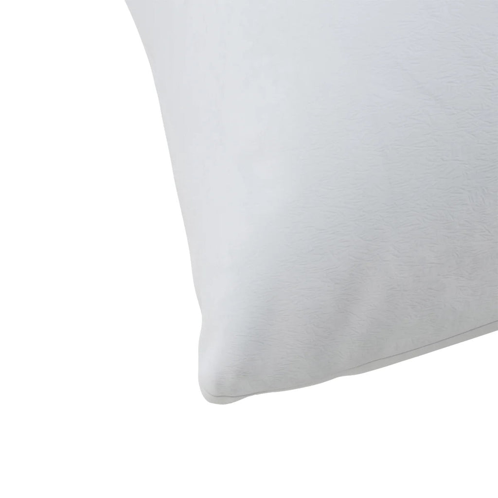 Fluffy Shredded Huggable Support Bed Pillow, Standard- Soft Velvety Cover, Squishable Comfort (2 Count) - Hotel Quality Plush Sleeping Pillows Detail