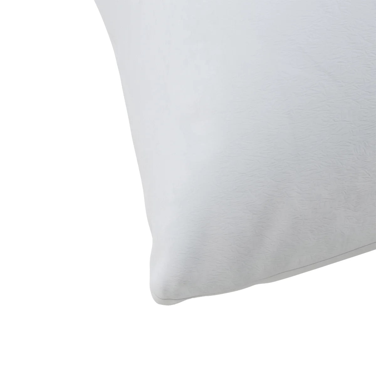 Fluffy Shredded Huggable Support Bed Pillow, Standard- Soft Velvety Cover, Squishable Comfort (2 Count) - Hotel Quality Plush Sleeping Pillows Detail