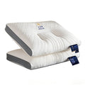 Decorative Plump 2-Pack Space Capsule Bed Pillow (29.13" x 18.9") - Plush and Supportive - Ergonomic Memory Foam Pillow for Neck Pain Support - Default Title