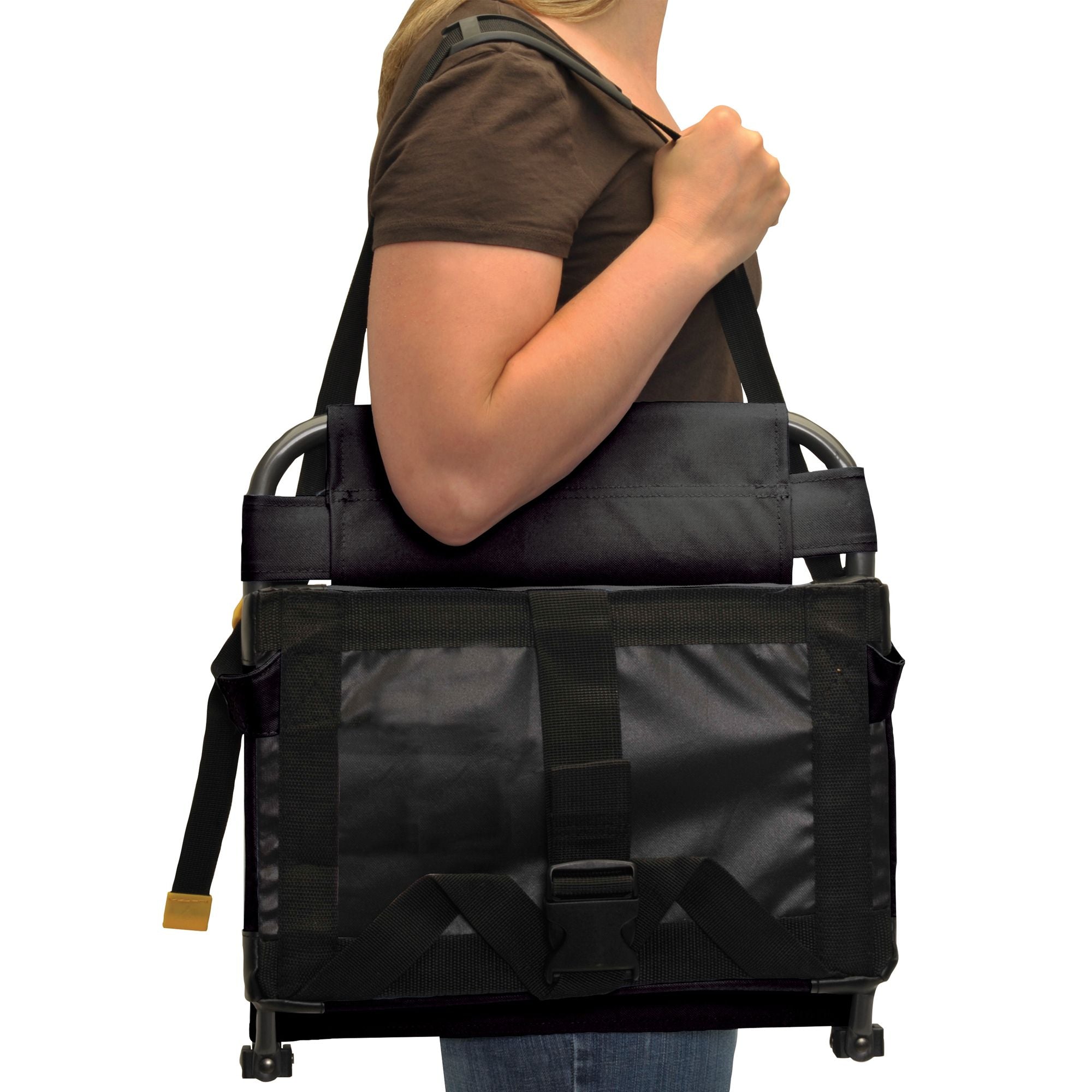Secure-Hook BleacherBack - Choice 696 - Ergonomic Portable Stadium Seat for Sports Events Detail