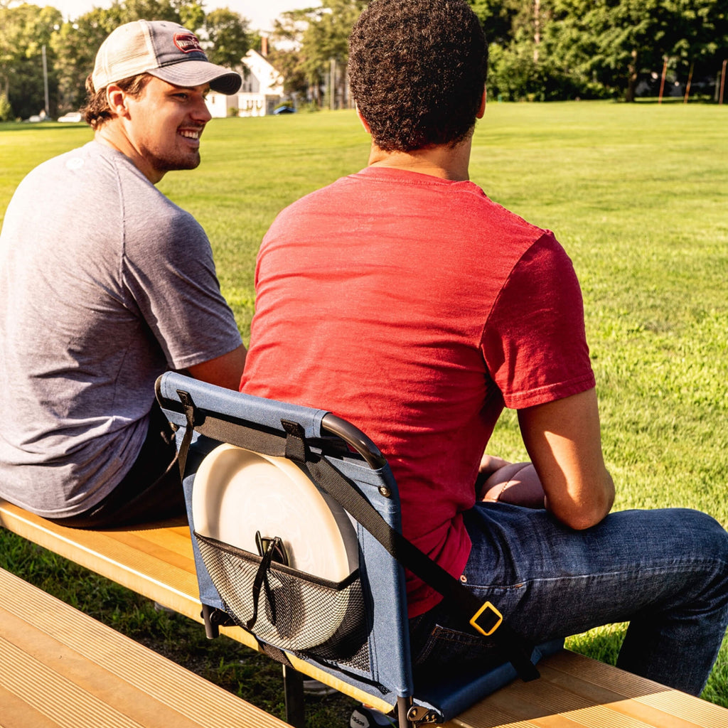 Secure-Hook BleacherBack - Choice 696 - Ergonomic Portable Stadium Seat for Sports Events Detail