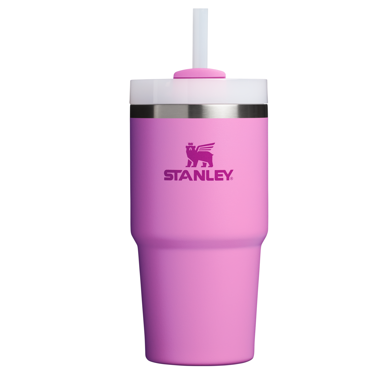 Splash-Resistant FlowState The Quencher H2.0 Flowstate Tumbler D030T - Double-Wall Vacuum Insulated Travel Tumbler with Straw Detail