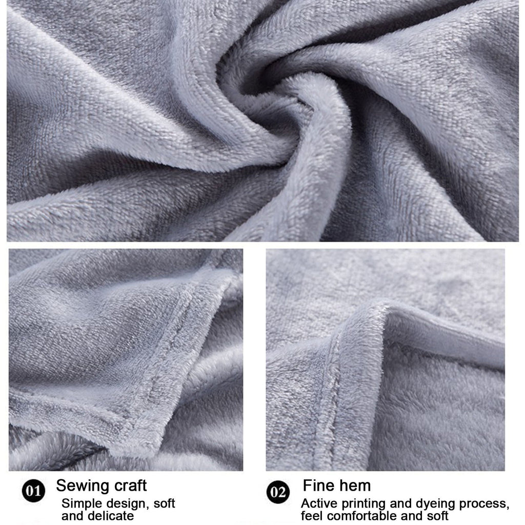 Decorative Knitted Under $5 Flannel Blanket 27.56X39.37 Inches Blanket Soft Cozy Throw Blanket for Couch, Bed, Household Blanket for All... - Luxury Knitted Decorative Throw Blanket with Fringes Detail