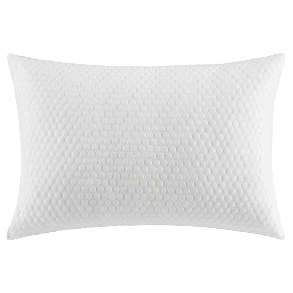 Fluffy Shredded Sleep Chill Standard/Queen Bed Pillow, Hypoallergenic Fill - Hotel Quality Plush Sleeping Pillows Detail