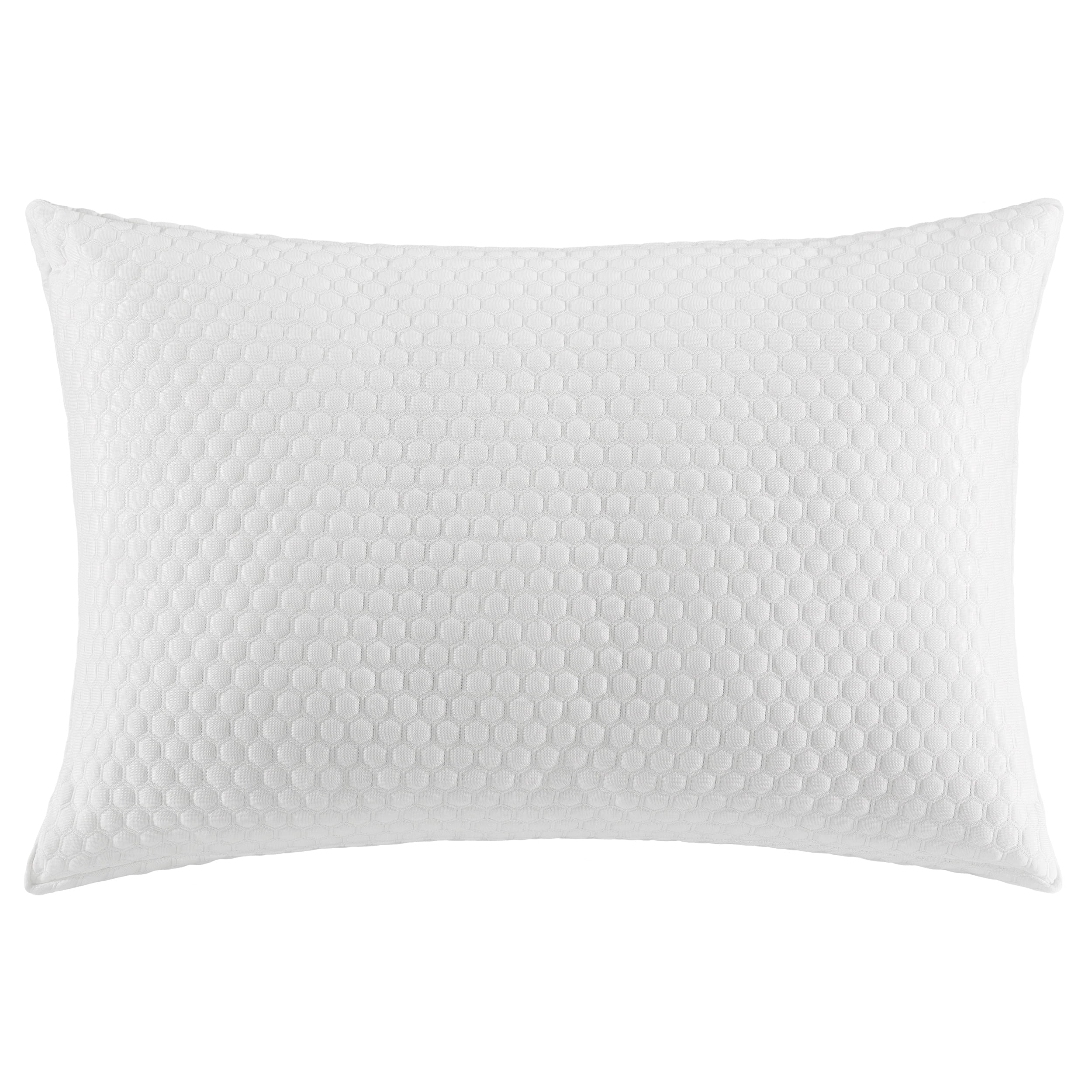 Fluffy Shredded Sleep Chill Standard/Queen Bed Pillow, Hypoallergenic Fill - Hotel Quality Plush Sleeping Pillows Detail