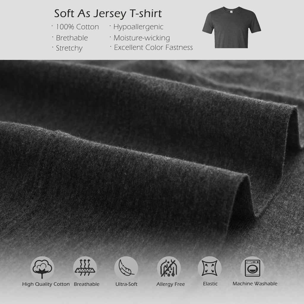 Ultra-Soft 100% Cotton Jersey Knit 4pc Bed Sheet Set Extra Deep Pocket up to 20" Charcoal Gray Queen - Luxury Bed Sheet Set with Deep Pockets Detail