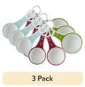 Time-Saving (3 pack) 4-Piece Measuring Cups Set, Multicolor - Premium Stainless Steel Garlic Presser & Peeler - Default Title