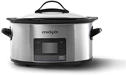 Programmable Crock-Pot MyTime 6 Quart Programmable Slow Cooker S08D - Digital Crock Pot Slow Cooker for Family Meals - Default Title