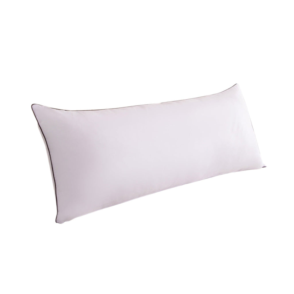Fluffy Shredded Long Pillows For Bed King Clearance! 100*48cm White Gentle Support Soybean Pillow, Comfortable Breathable Bed Pillows... - Decorative Throw Pillow Cushion for Sofa & Bed Detail