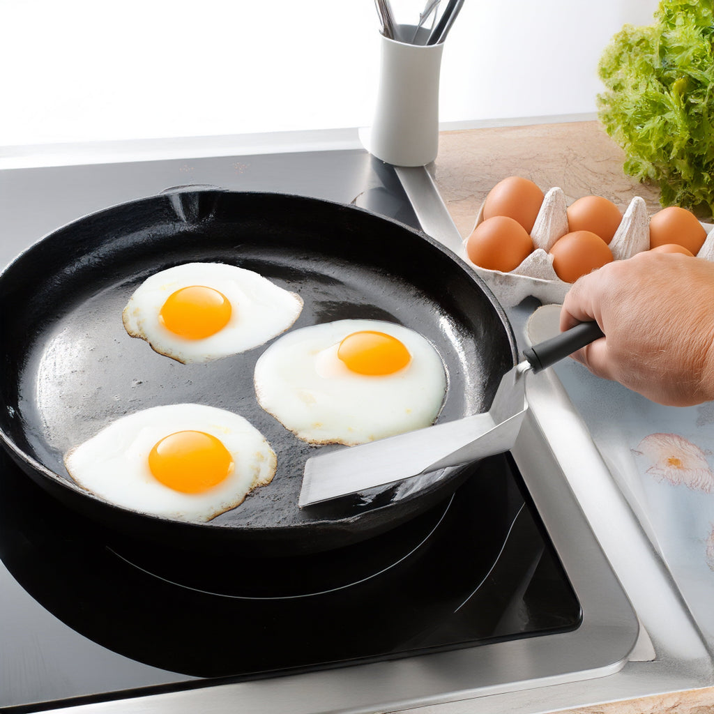 Heavy Duty Dishwasher safe 11.81 in Stainless Steel Kitchen Spatula - Heavy Duty Stainless Steel Kitchen Shears Detail
