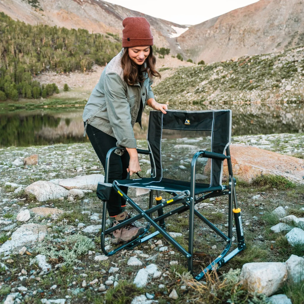 Smooth Motion Freestyle Rocker - Choice 711 - RoadTrip Rocker Smooth Motion Camp Chair Detail