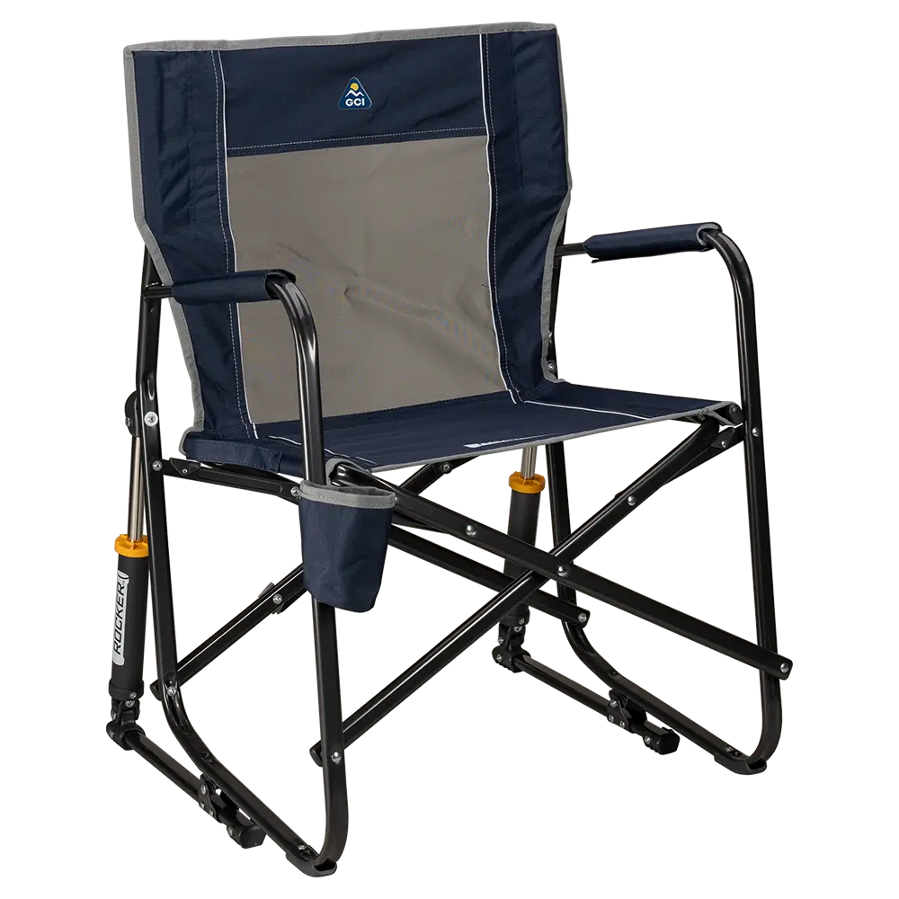 Smooth Motion Freestyle Rocker - Choice 711 - RoadTrip Rocker Smooth Motion Camp Chair - Indigo