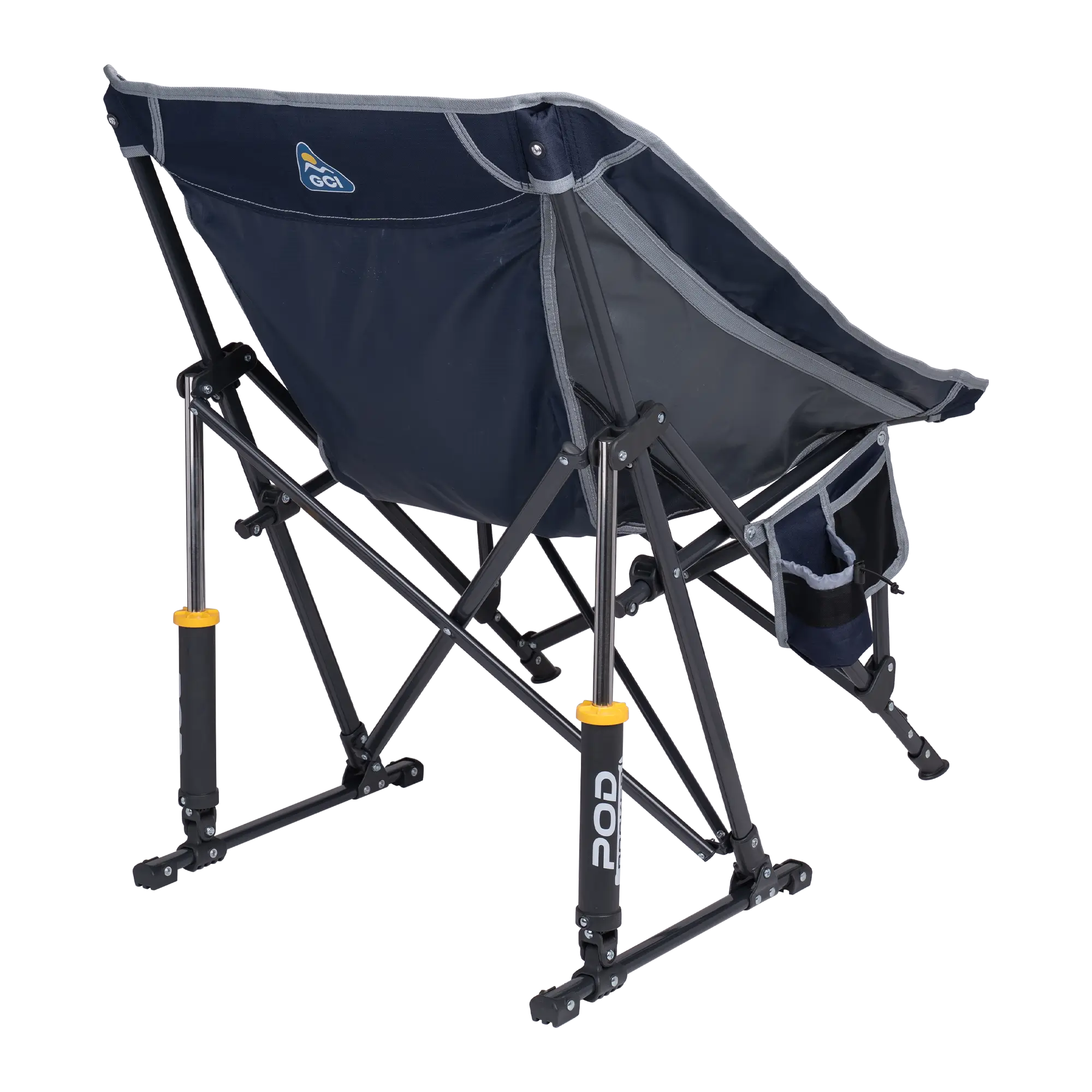 Smooth Motion Pod Rocker - Choice 933 - Patented Spring-Action Rocking Chair for Camping Detail