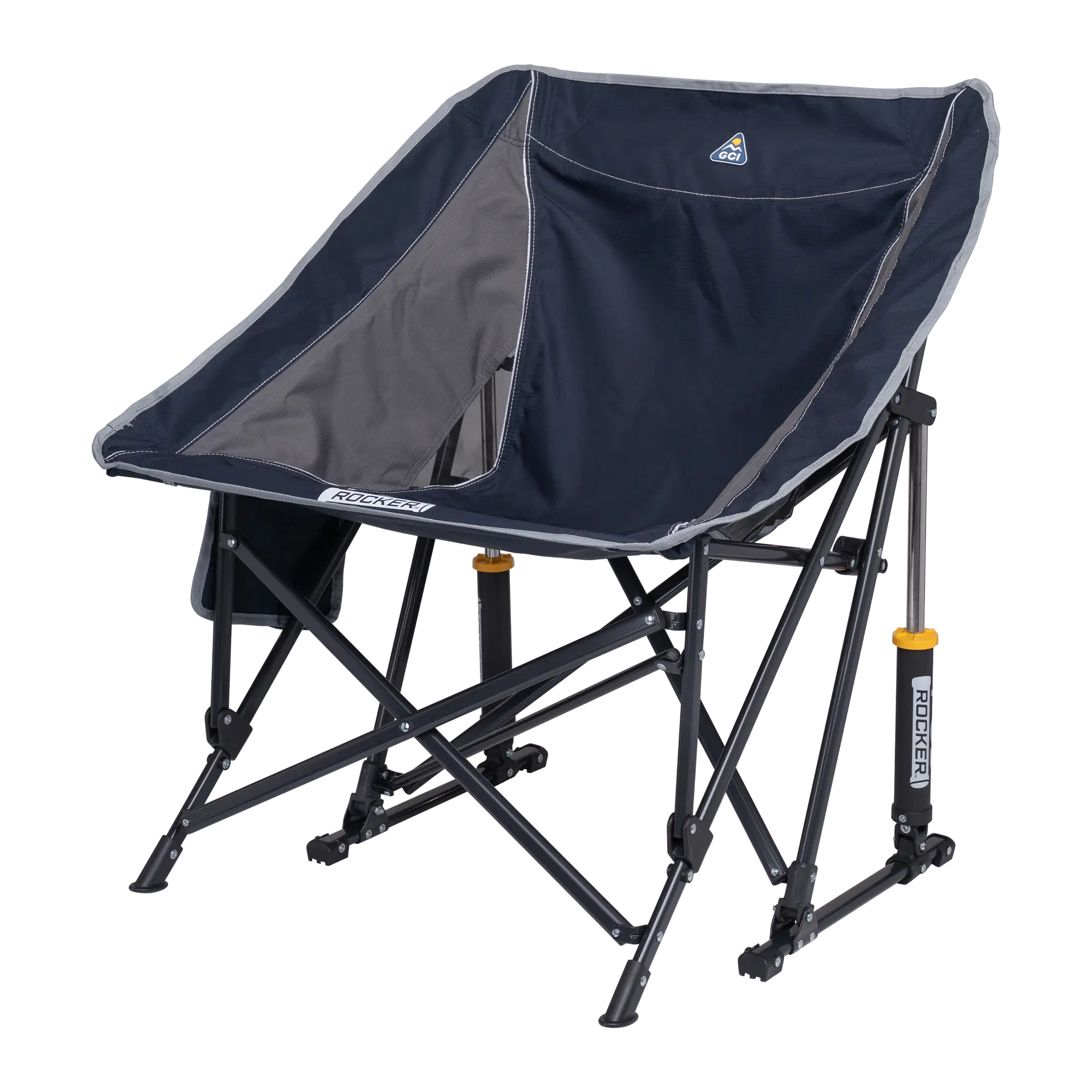 Smooth Motion Pod Rocker - Choice 933 - Patented Spring-Action Rocking Chair for Camping Detail