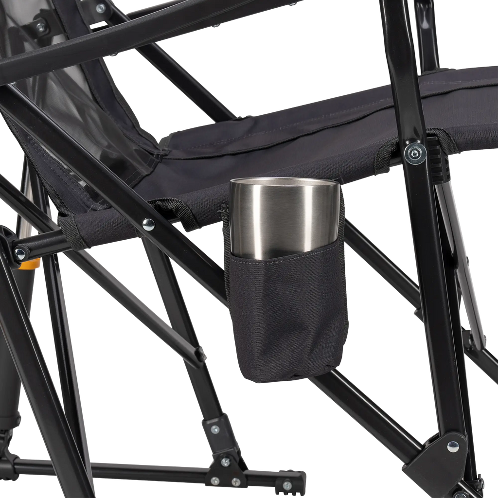 Heavy-Duty Freestyle RoadTrip Rocker - Choice 855 - Patented Spring-Action Rocking Chair for Camping Detail