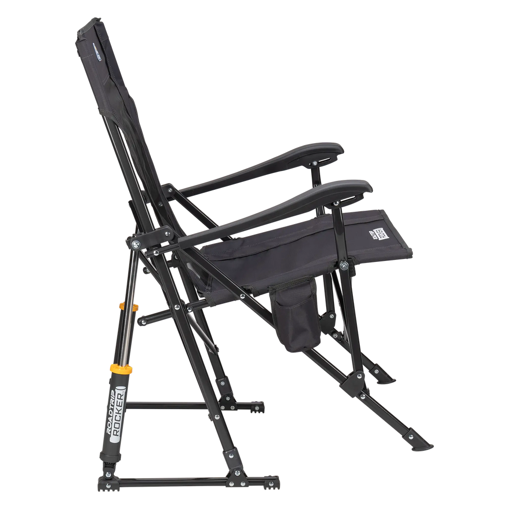 Heavy-Duty Freestyle RoadTrip Rocker - Choice 855 - Patented Spring-Action Rocking Chair for Camping Detail