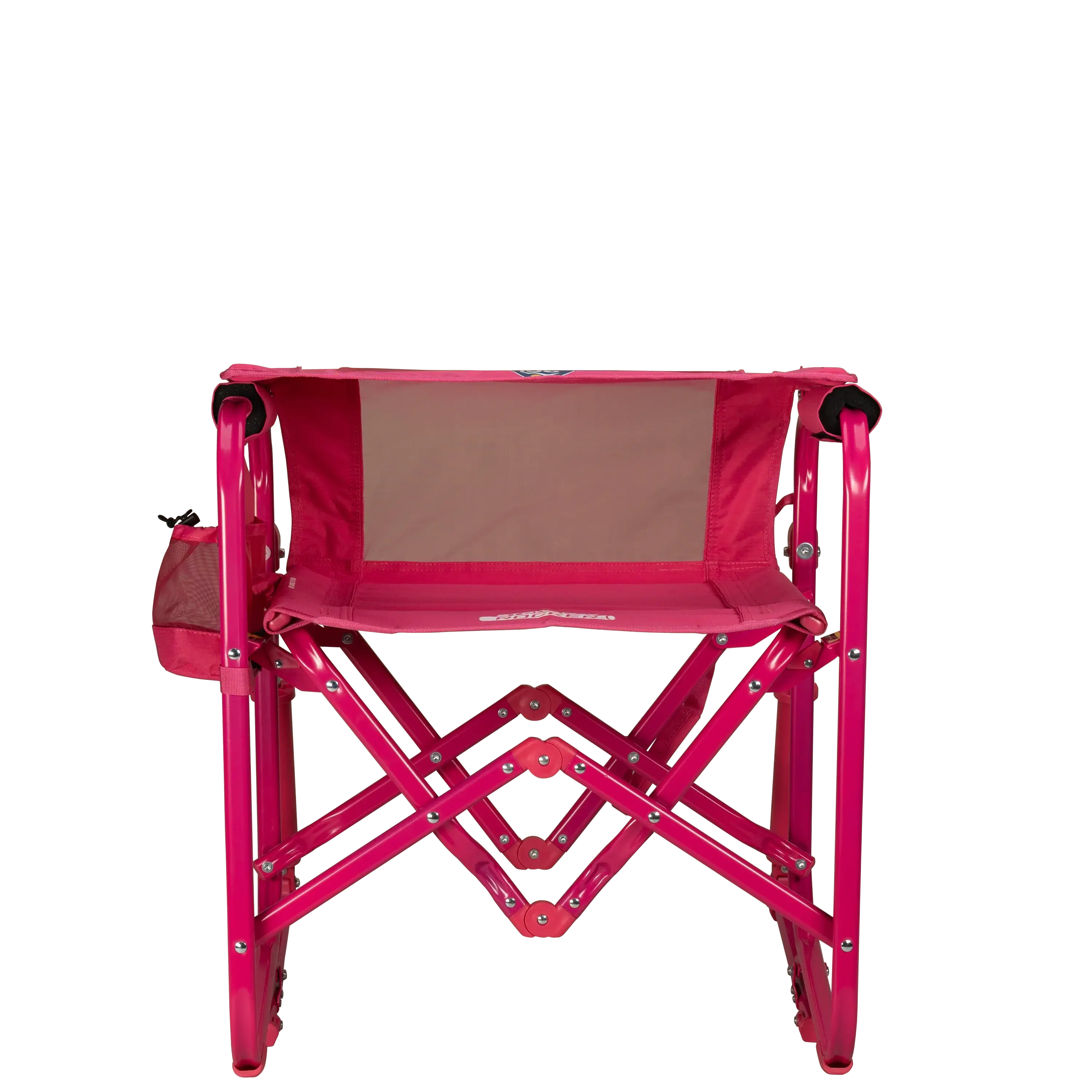 Patented Spring-Action Stowaway Rocker - Choice 794 - Heavy-Duty Kickback Rocker with Beverage Holder Detail