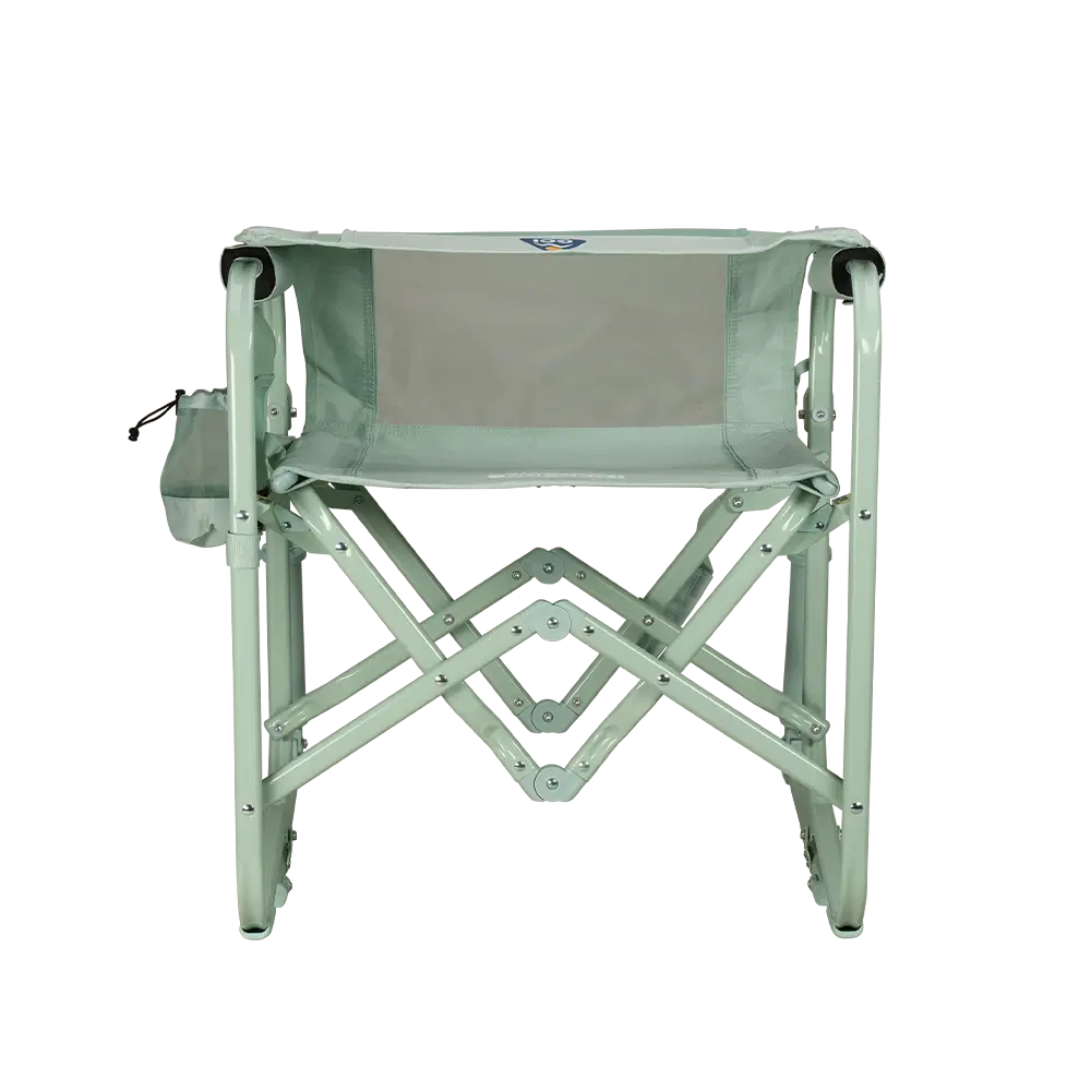 Patented Spring-Action Stowaway Rocker - Choice 794 - Heavy-Duty Kickback Rocker with Beverage Holder Detail