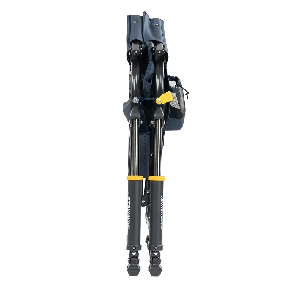 Patented Spring-Action Stowaway Rocker - Choice 794 - Heavy-Duty Kickback Rocker with Beverage Holder Detail