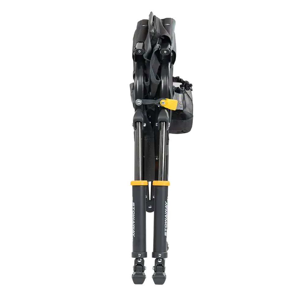 Patented Spring-Action Stowaway Rocker - Choice 794 - Heavy-Duty Kickback Rocker with Beverage Holder Detail