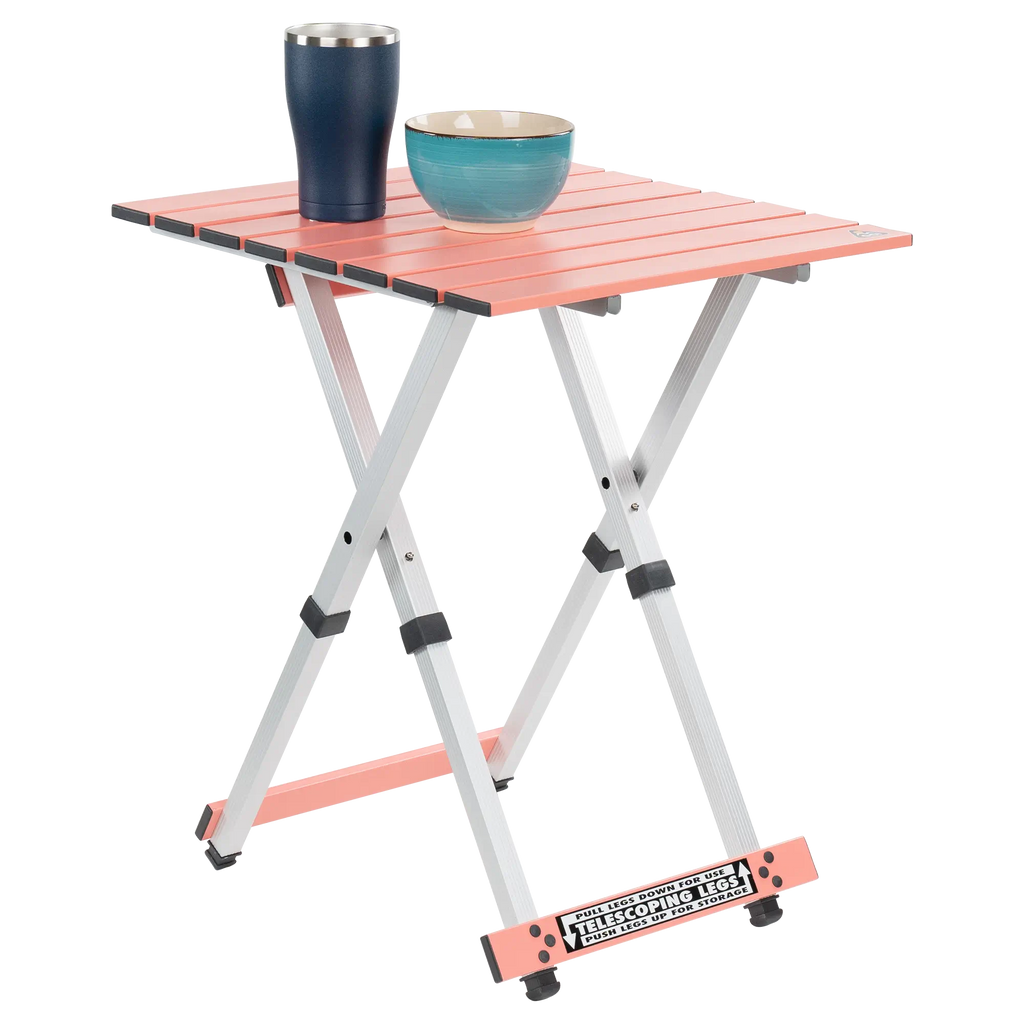 Slim-Fold Compact Camp Table 20 - Choice 513 - Portable Camping Table with Heat-Resistant Countertop Detail