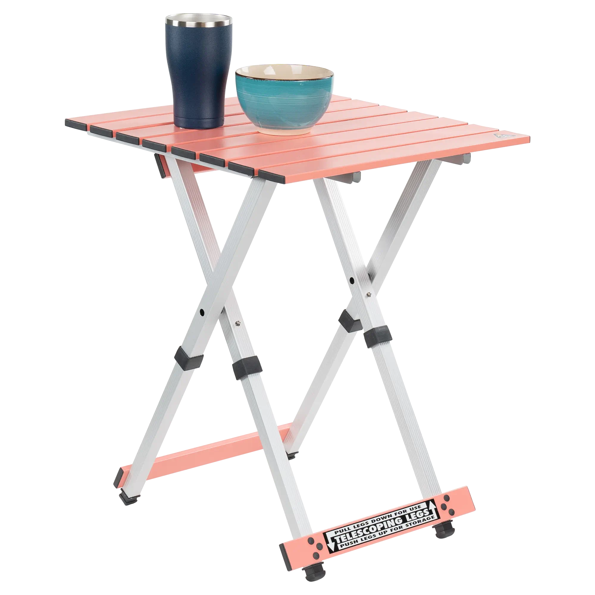 Slim-Fold Compact Camp Table 20 - Choice 513 - Portable Camping Table with Heat-Resistant Countertop Detail