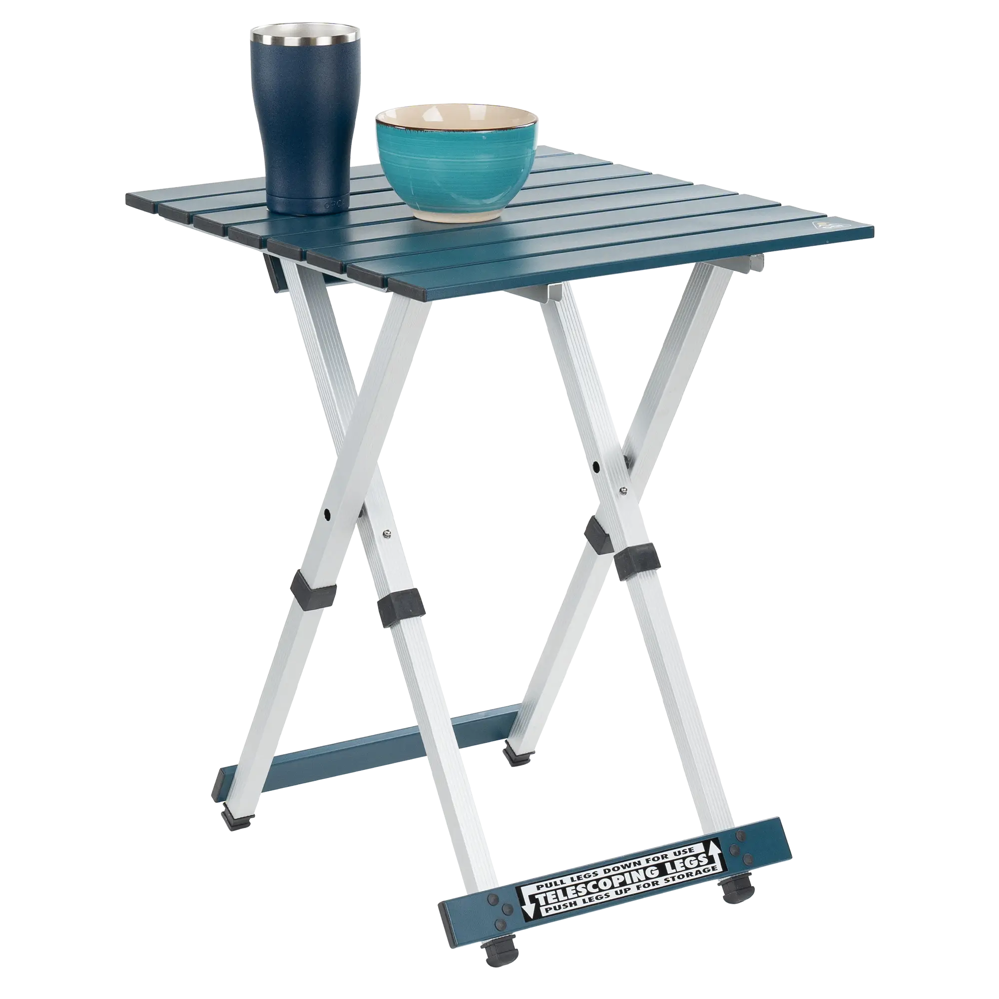 Slim-Fold Compact Camp Table 20 - Choice 513 - Portable Camping Table with Heat-Resistant Countertop Detail
