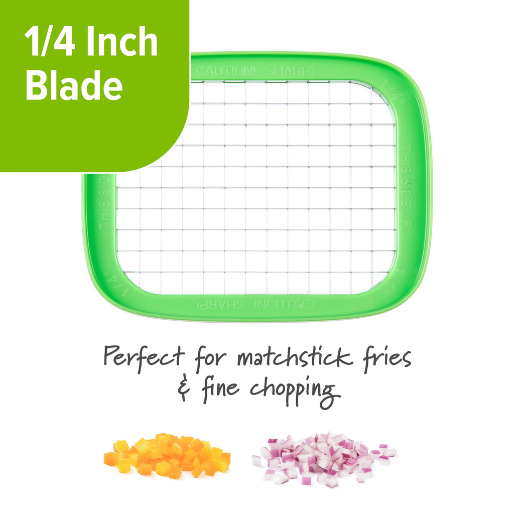 Ergonomic Manual 3-in-1 Deluxe French Fry Cutter - Multi-Functional Manual Food Chopper & Slicer Detail